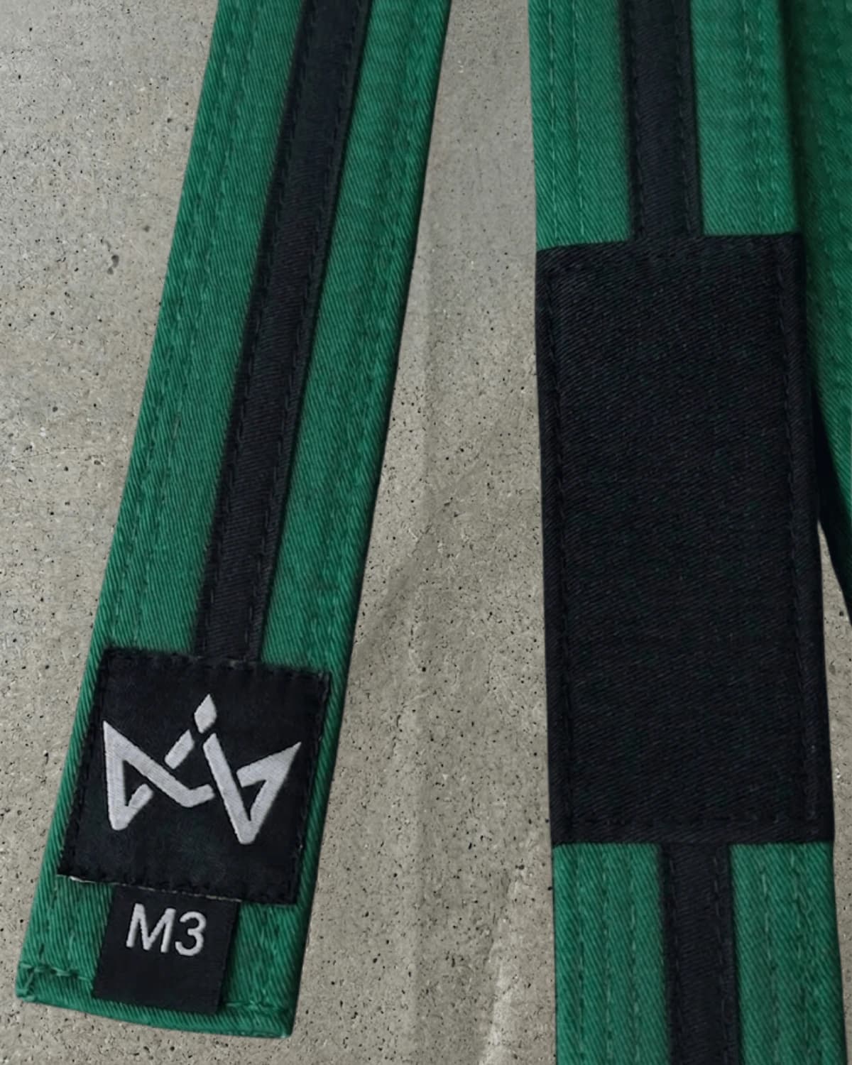 Cinta Infantil Verde con Negro
